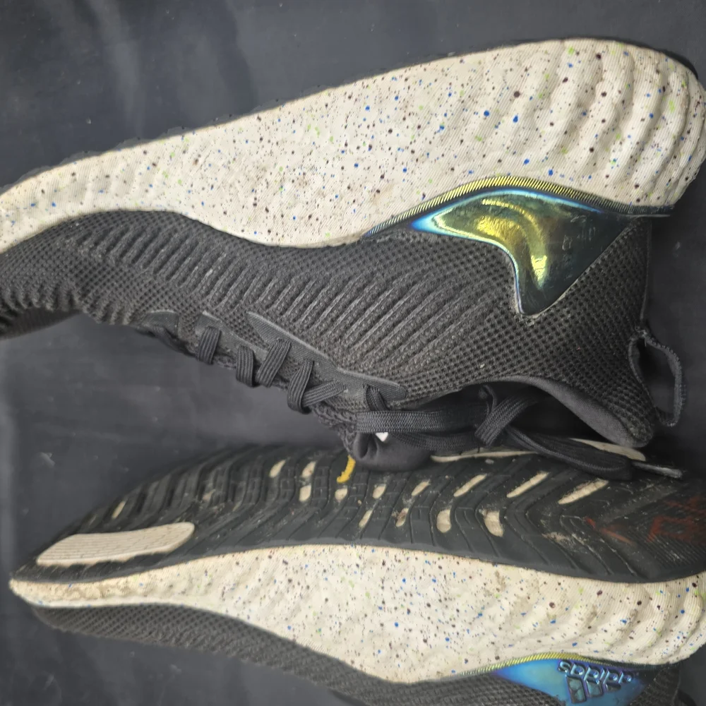 adidas Black and Cream Athletic‎ Shoes